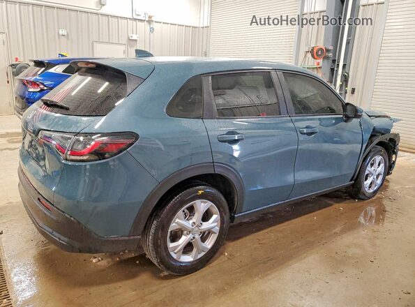 3CZRZ2H33PM746712 2023 HONDA HR-V Бирюзовый Задняя правая четверть