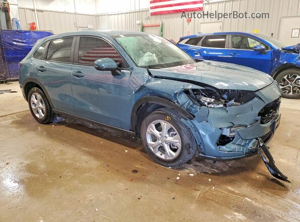 3CZRZ2H33PM746712 2023 HONDA HR-V Бирюзовый Передняя правая четверть