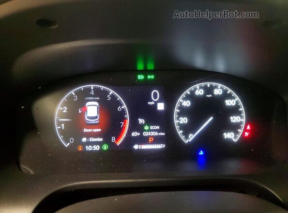 3CZRZ2H33PM746712 2023 HONDA HR-V Бирюзовый Вид щитка приборов