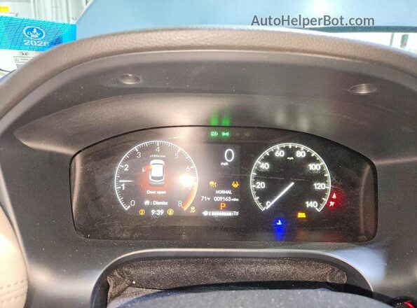 3CZRZ2H33TM720816 2026 HONDA HR-V Угольный Вид щитка приборов