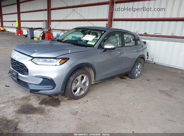 3CZRZ2H34PM729885 2023 HONDA HR-V Серебряный Передняя левая четверть