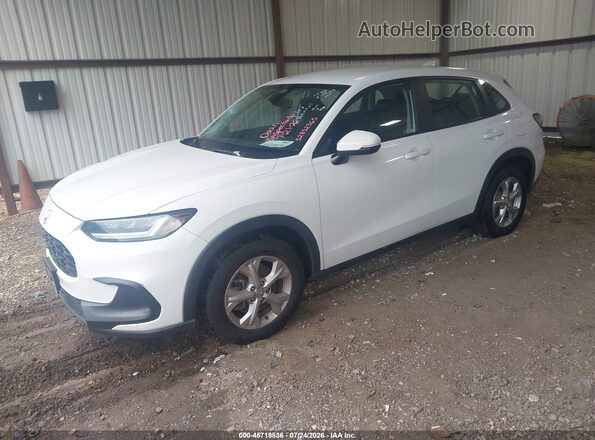 3CZRZ2H34PM741549 2023 HONDA HR-V Белый Передняя левая четверть