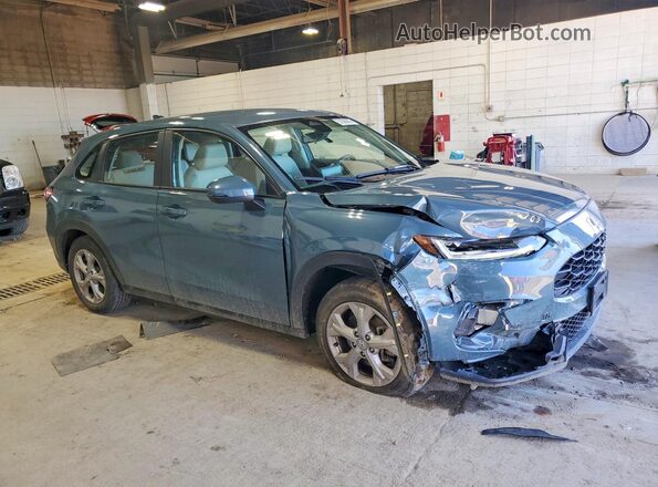 3CZRZ2H34RM743529 2024 HONDA HR-V Blue Առջևի աջ