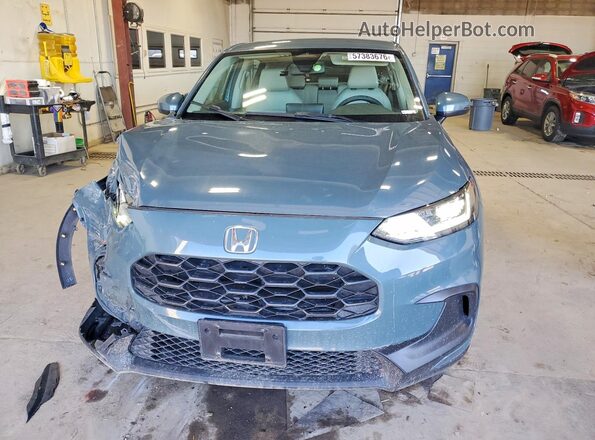 3CZRZ2H34RM743529 2024 HONDA HR-V Blue Դիմացի տեսք