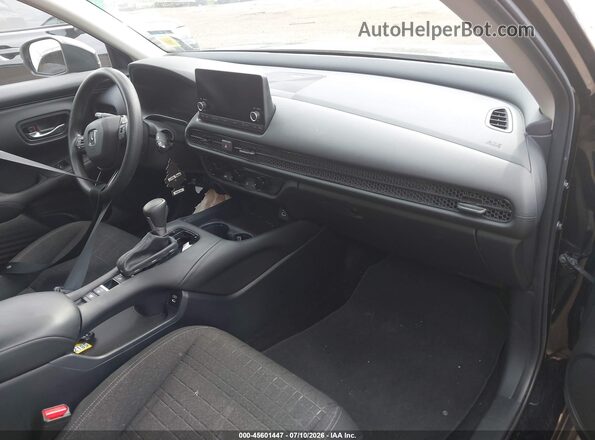 3CZRZ2H34RM782072 2024 HONDA HR-V Black წინა სალონის ხედი