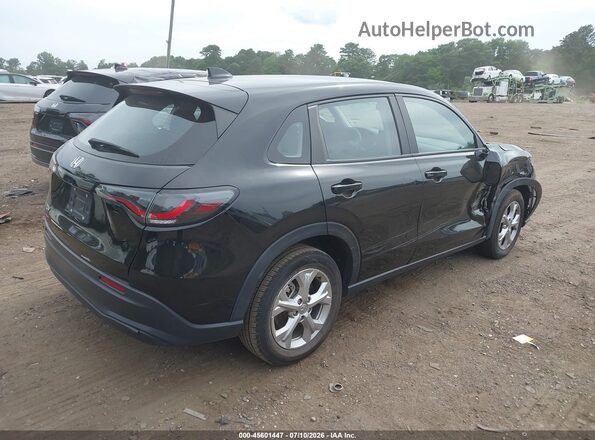 3CZRZ2H34RM782072 2024 HONDA HR-V Black უკანა მარჯვენა