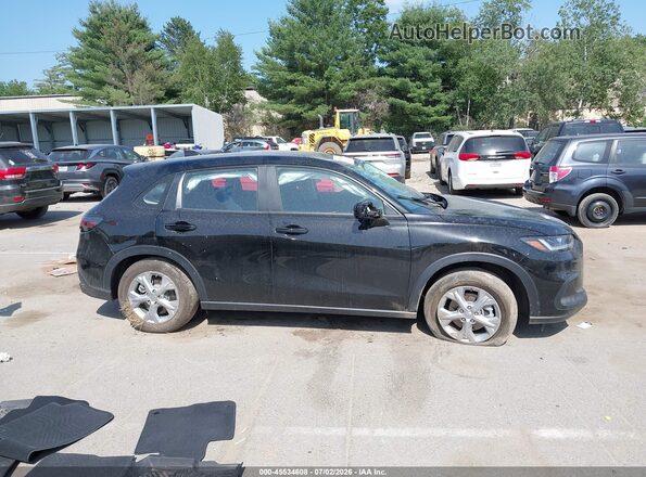 3CZRZ2H34SM768503 2025 HONDA HR-V Black Widok wnętrza z tyłu