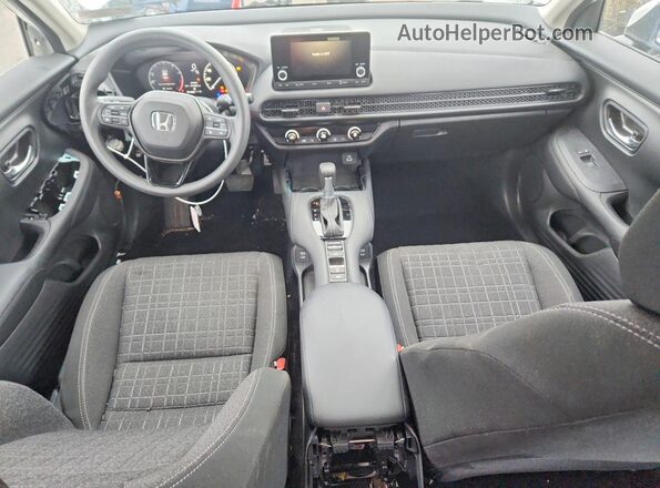3CZRZ2H35SM778893 2025 HONDA HR-V White Dashboard view