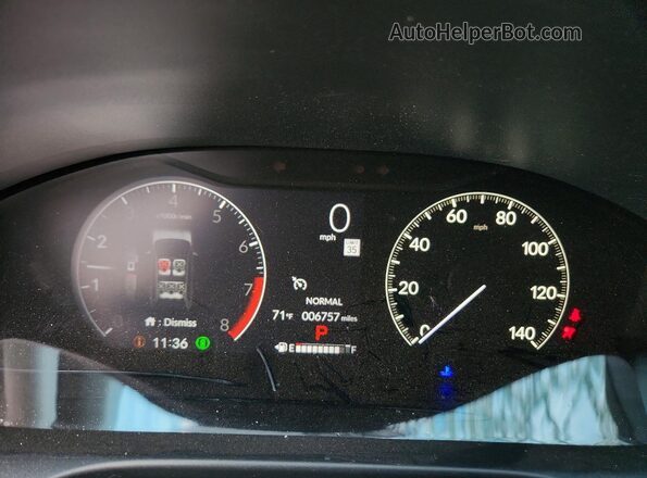 3CZRZ2H35TM718596 2026 HONDA HR-V Gray Вид щитка приладів
