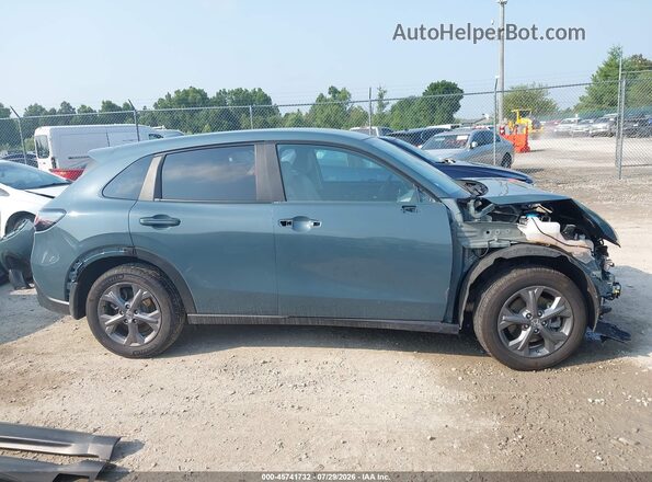 3CZRZ2H35TM729159 2026 HONDA HR-V Blue Սալոնի 360 աստիճան տեսք