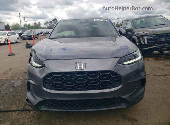 3CZRZ2H36RM714968 2024 HONDA HR-V Gray Widok z przodu