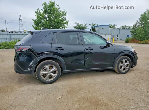 3CZRZ2H37RM105467 2024 HONDA HR-V Черный Задняя правая четверть