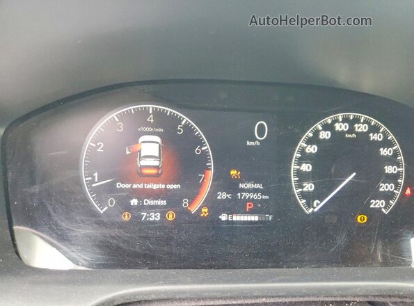 3CZRZ2H37RM105467 2024 HONDA HR-V Черный Вид щитка приборов