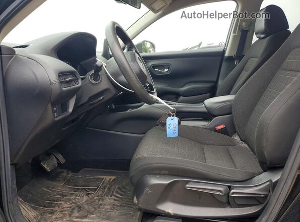 3CZRZ2H37RM105467 2024 HONDA HR-V Черный Вид салона спереди