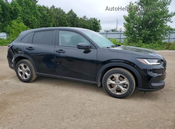 3CZRZ2H37RM105467 2024 HONDA HR-V Черный Передняя правая четверть