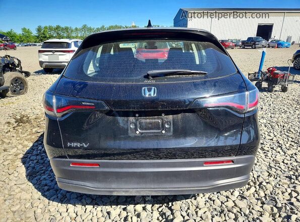 3CZRZ2H37RM761538 2024 HONDA HR-V Black Vista trasera