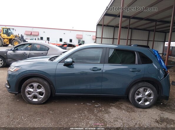 3CZRZ2H37SM774280 2025 HONDA HR-V Blue Առջևի վահանակի տեսք
