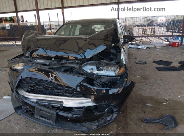 3CZRZ2H38PM745314 2023 HONDA HR-V Black Widok z przodu