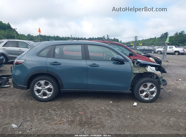 3CZRZ2H38RM740648 2024 HONDA HR-V Blue 360 interior view