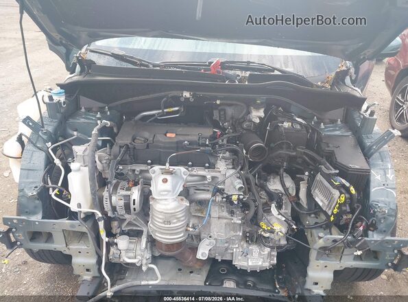 3CZRZ2H38RM740648 2024 HONDA HR-V Blue Rear view