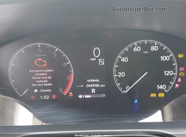 3CZRZ2H39PM741689 2023 HONDA HR-V Белый Вид задних сидений