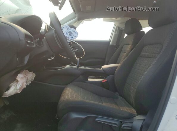 3CZRZ2H39SM710144 2025 HONDA HR-V White Widok wnętrza z przodu