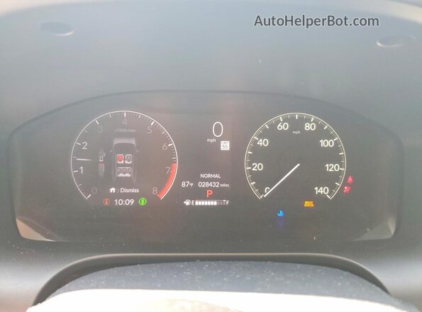 3CZRZ2H3XPM704070 2023 HONDA HR-V Silver Սարքավորումների վահանակի տեսք