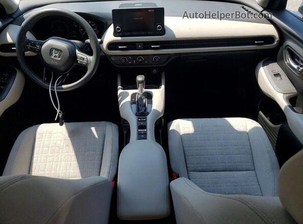 3CZRZ2H3XPM704070 2023 HONDA HR-V Silver Առջևի վահանակի տեսք