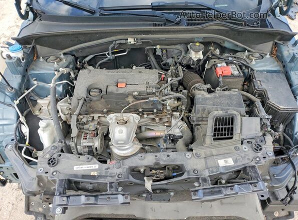 3CZRZ2H3XPM720933 2023 HONDA HR-V Blue ძრავის განყოფილების ხედი