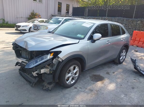 3CZRZ2H3XRM727724 2024 HONDA HR-V Gray Առջևի ձախ երեք քառորդ տեսարան