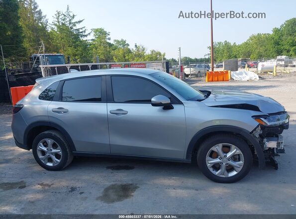 3CZRZ2H3XRM727724 2024 HONDA HR-V Gray Սալոնի 360 աստիճան տեսք