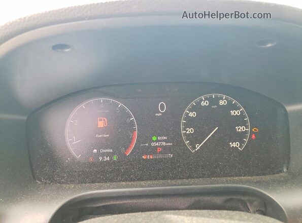 3CZRZ2H50PM705598 2023 HONDA HR-V Gray Սարքավորումների վահանակի տեսք