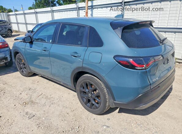 3CZRZ2H50PM750346 2023 HONDA HR-V Blue Trasero izquierdo