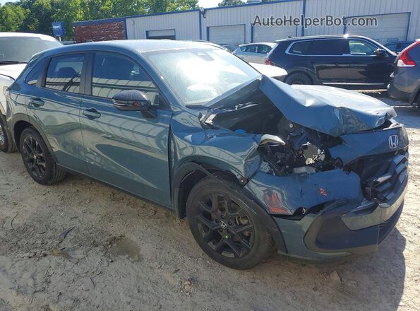 3CZRZ2H50PM750346 2023 HONDA HR-V Blue Delantero derecho