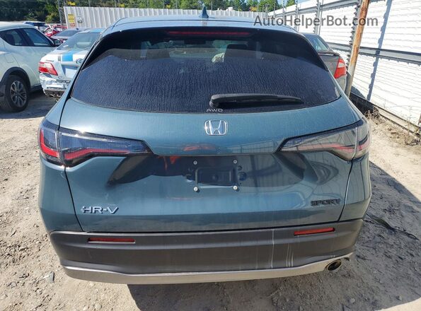 3CZRZ2H50PM750346 2023 HONDA HR-V Blue Vista trasera