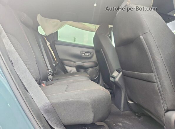 3CZRZ2H50RM709928 2024 HONDA HR-V Blue Rear interior view