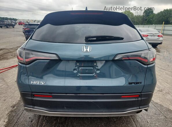 3CZRZ2H50RM709928 2024 HONDA HR-V Blue Rear view