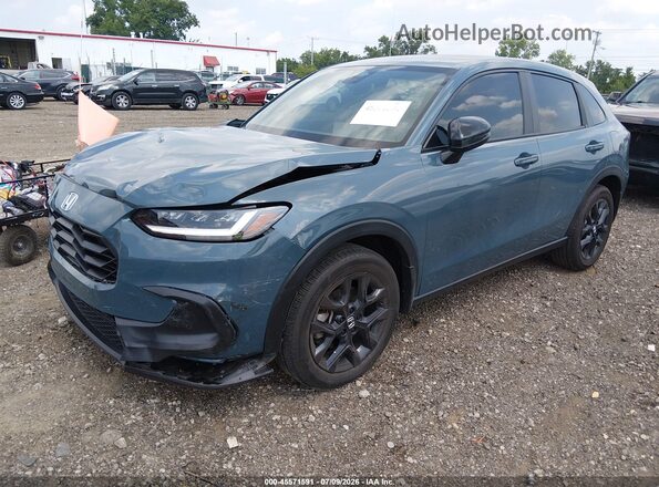 3CZRZ2H50RM717270 2024 HONDA HR-V Light Blue Przód lewy