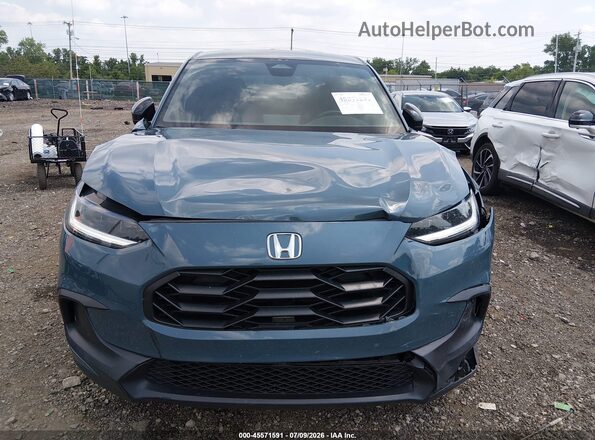 3CZRZ2H50RM717270 2024 HONDA HR-V Light Blue Widok zestawu wskaźników