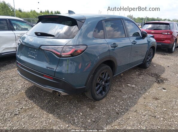 3CZRZ2H50RM717270 2024 HONDA HR-V Light Blue Tył prawy