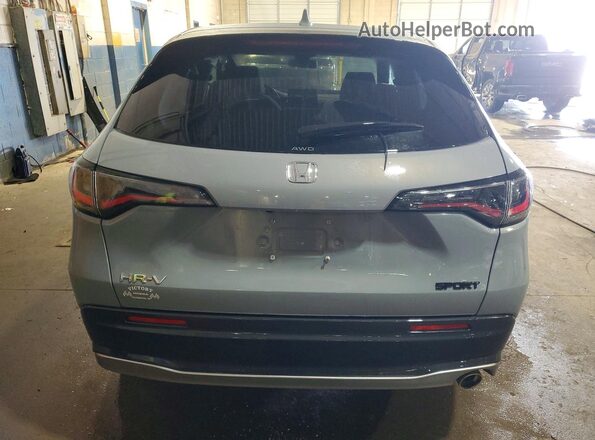 3CZRZ2H50RM735459 2024 HONDA HR-V Gray უკანა ხედი