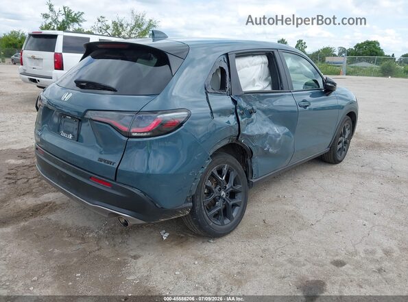 3CZRZ2H50RM753671 2024 HONDA HR-V Gray Trasero derecho