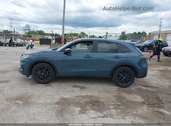 3CZRZ2H50RM753671 2024 HONDA HR-V Gray Vista interior de 360 grados