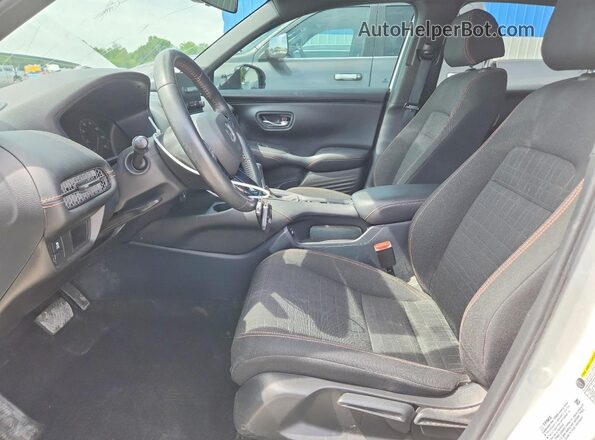 3CZRZ2H51PM711989 2023 HONDA HR-V White წინა სალონის ხედი