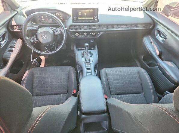 3CZRZ2H51PM727741 2023 HONDA HR-V Black Առջևի վահանակի տեսք