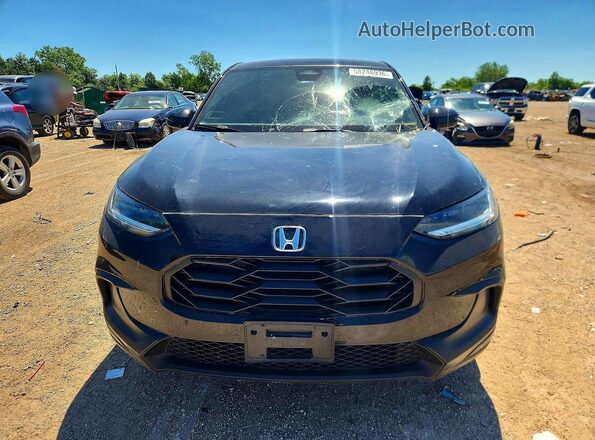 3CZRZ2H51PM727741 2023 HONDA HR-V Black Դիմացի տեսք