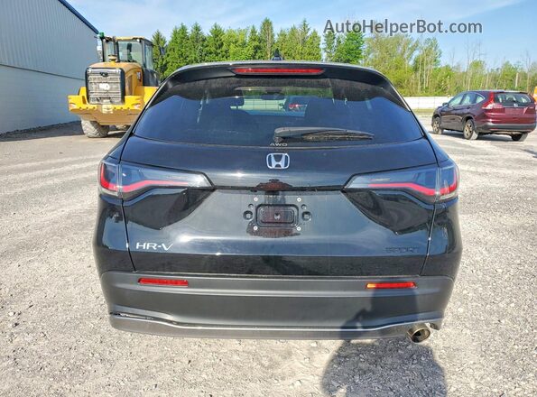 3CZRZ2H51RM721246 2024 HONDA HR-V Black უკანა ხედი
