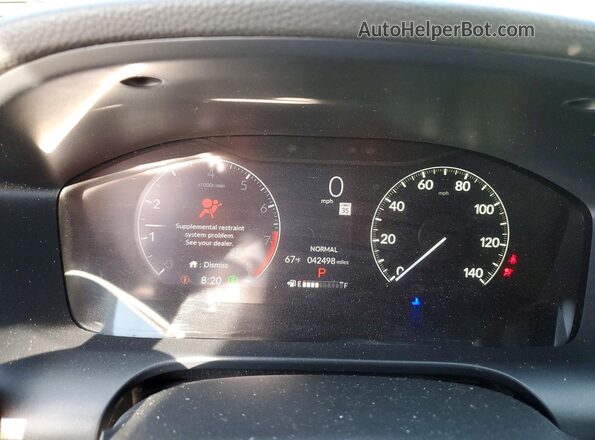 3CZRZ2H51RM721246 2024 HONDA HR-V Black ხელსაწყოთა პანელის ხედი