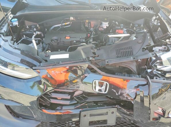 3CZRZ2H51RM721246 2024 HONDA HR-V Black ძრავის განყოფილების ხედი