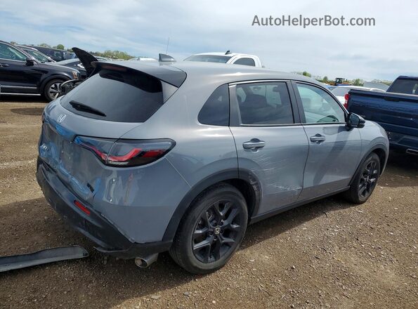 3CZRZ2H51RM741660 2024 HONDA HR-V Серый Задняя правая четверть
